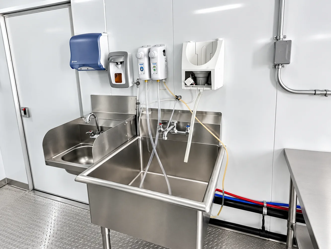 Dishwashing trailers